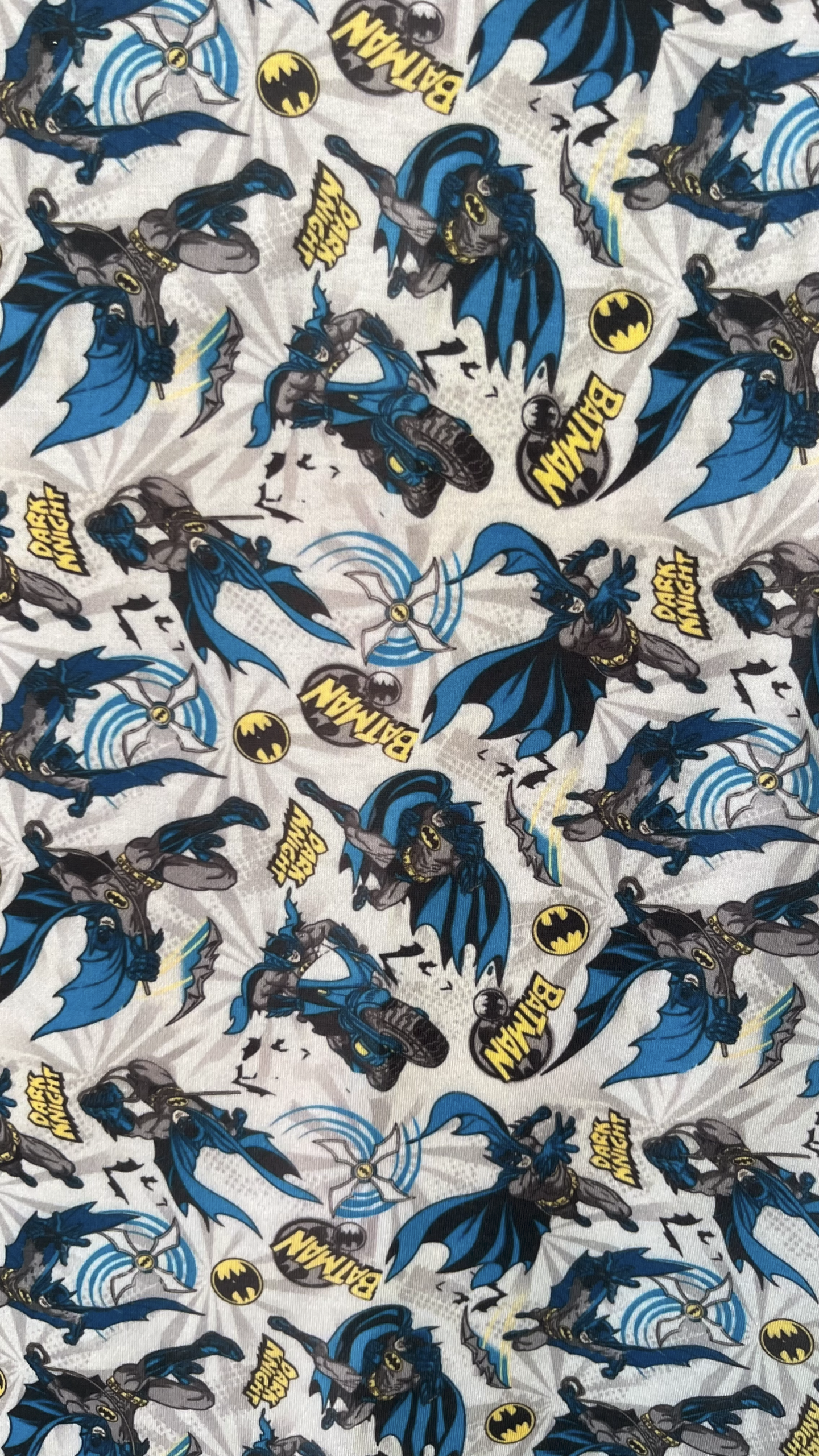 Malha PP Estampada - Batman 1 /m