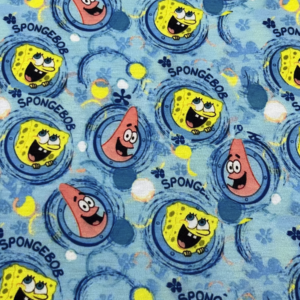 Malha PP Estampada - Bob Esponja 1 /m