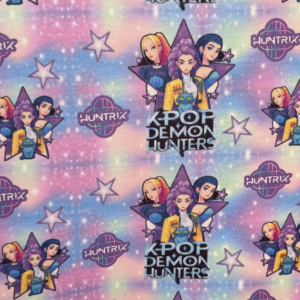 Malha PP Estampada - Guerreiras KPOP 1 /m