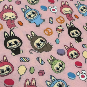 Malha PP Estampada - Labubu 1 /m