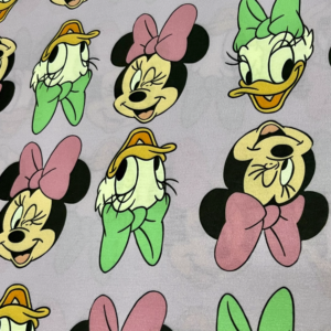 Malha PP Estampada - Margarida e Minnie 1 /m