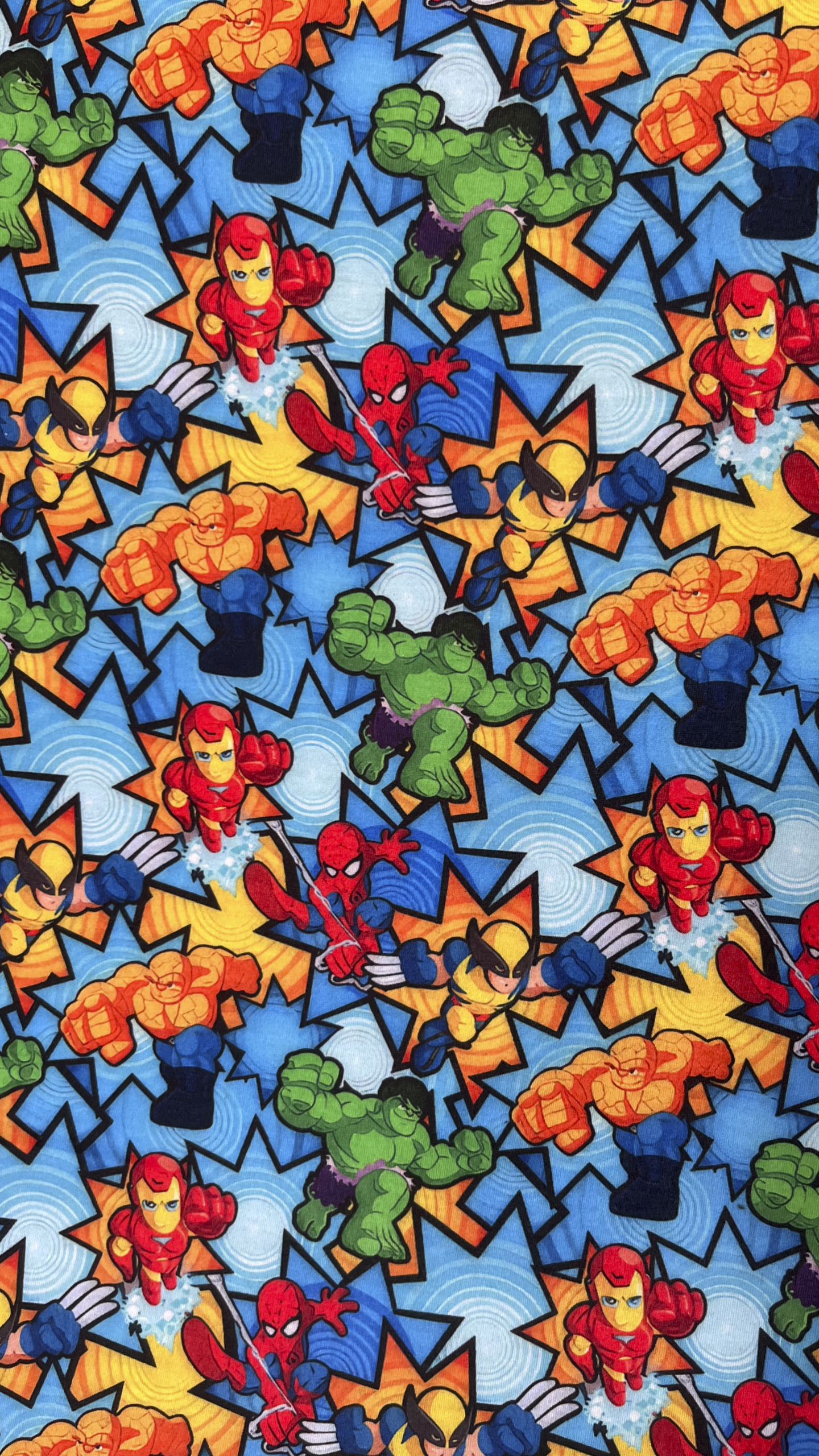 Malha PP Estampada - Mini Vingadores 1 /m