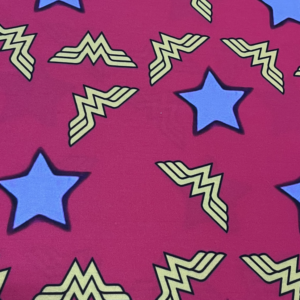 Malha PP Estampada - Mulher Maravilha 1 /m