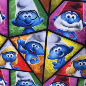 Malha PP Estampada - Smurfs 1 /m