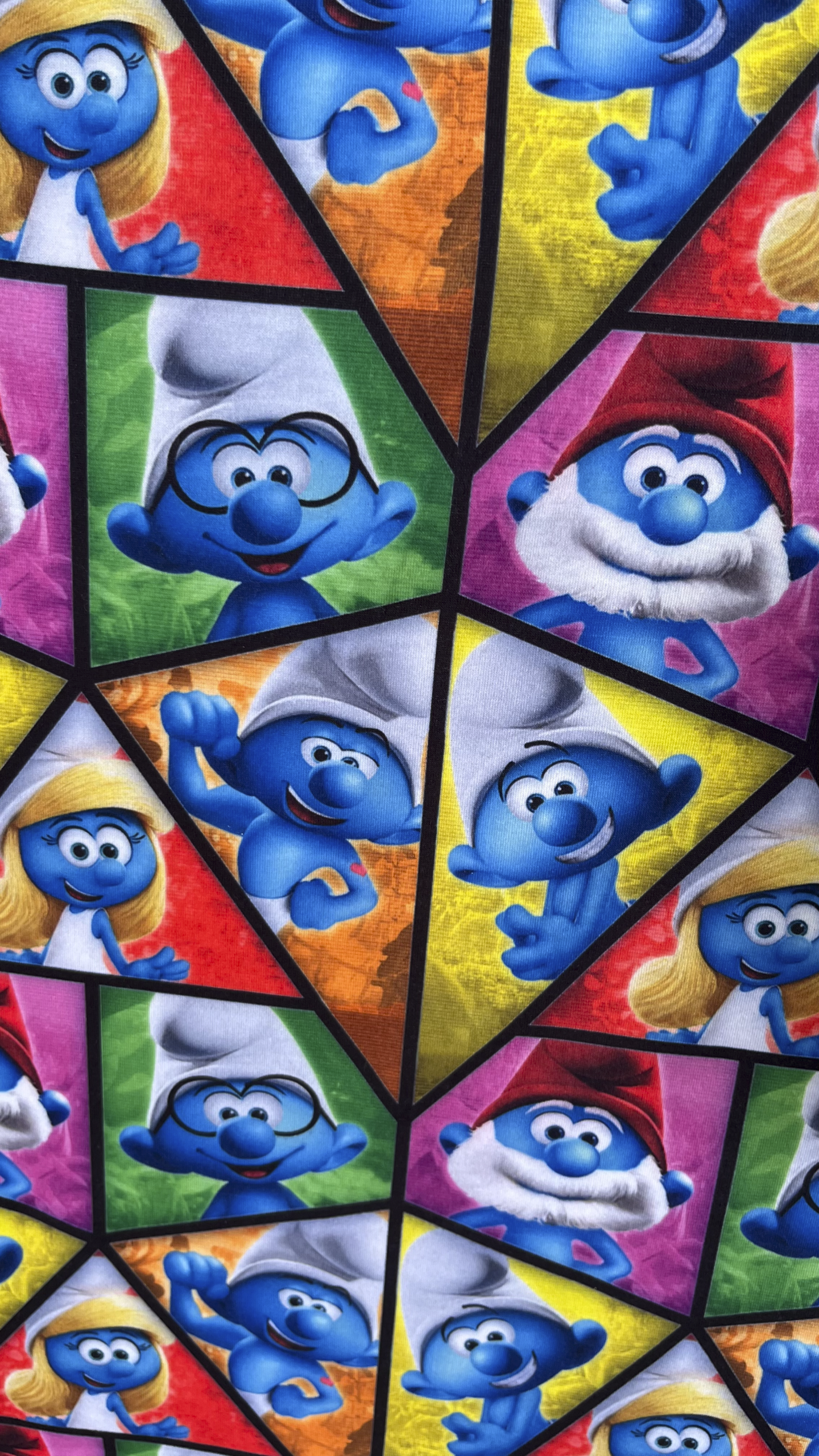 Malha PP Estampada - Smurfs 1 /m