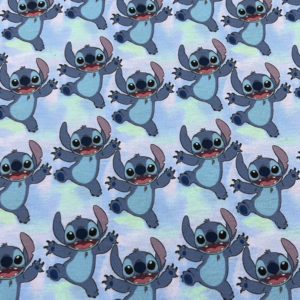 Malha PP Estampada - Stitch 2 /m