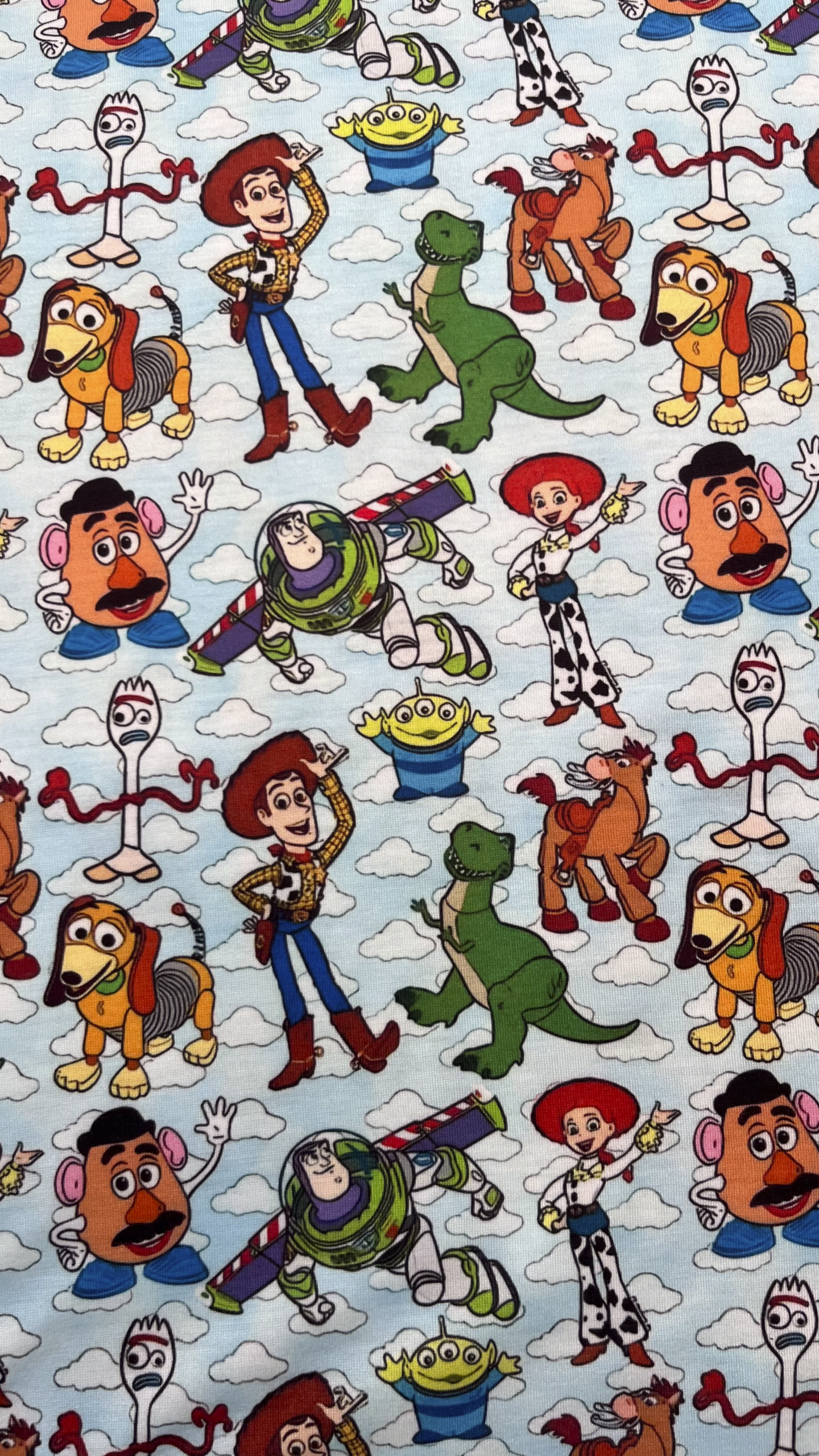 Malha PP Estampada - Toy Story 1 /m