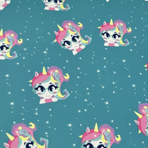 Malha PP Estampada - Unicórnio 1 /m
