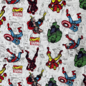Malha PP Estampada - Vingadores 1 /m