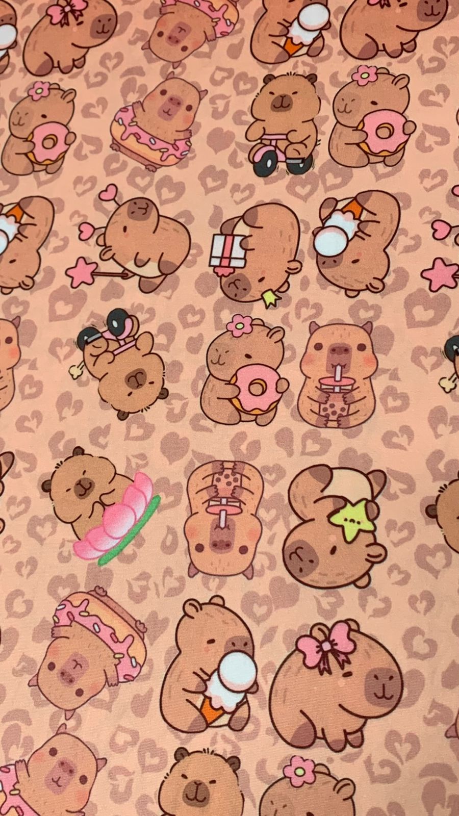 Malha Suede Estampada - Capivara 1