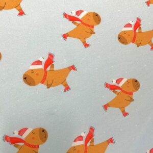 Malha Suede Estampada - Capivara 3