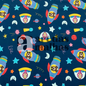 Malha Suede Estampada - Espaço 1