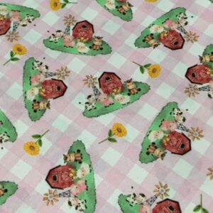 Malha Suede Estampada - Fazendinha 2