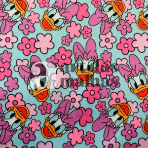 Malha Suede Estampada - Margarida 1