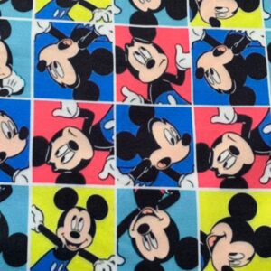 Malha Suede Estampada - Mickey Mouse 1