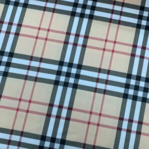 Malha Suede Estampada - Quadriculado 3