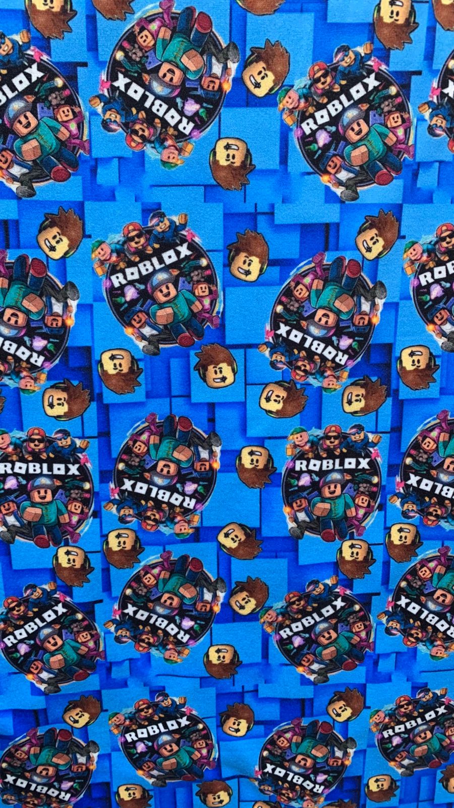 Malha Suede Estampada - Roblox 2