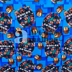 Malha Suede Estampada - Roblox 2