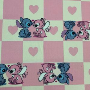 Malha Suede Estampada - Stitch 3