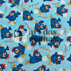 Malha PP Estampada - Galinha Pintadinha 1 /m