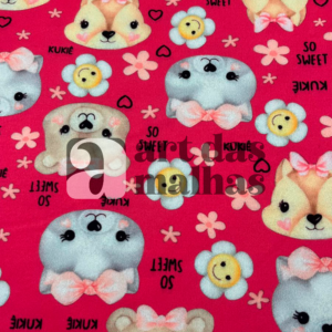 Molecotton Digital Estampado - Cachorro 1