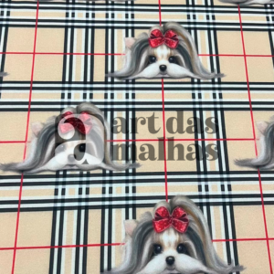 Molecotton Digital Estampado - Cachorro 2