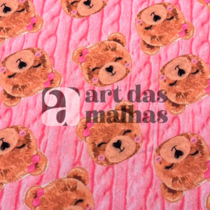 Molecotton Digital Estampado - Ursinhos 1