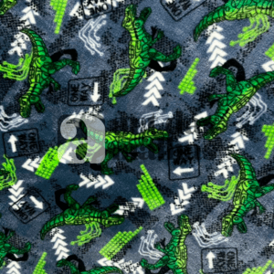 Fleece Importado Estampado - Dinossauro 2 /m