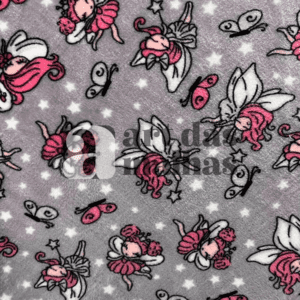 Fleece Importado Estampado - Fadas 1 /m