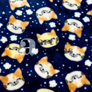 Fleece Importado Estampado - Gato 2 /m