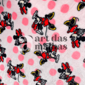 Fleece Importado Estampado - Minnie 1 /m
