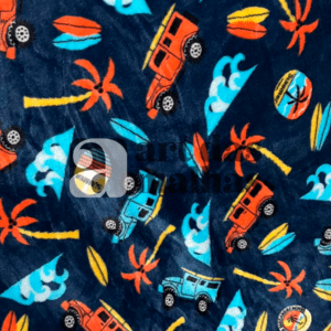 Fleece Importado Estampado - Praia 1 /m