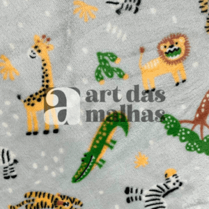 Fleece Importado Estampado - Safari 1 /m