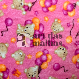 Fleece Importado Estampado - Ursos 2 /m