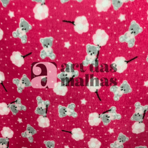 Fleece Importado Estampado - Ursos 3 /m