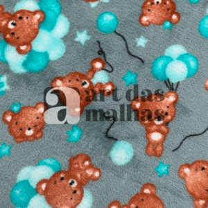 Fleece Importado Estampado - Ursos 5 /m