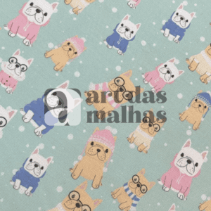 Moletinho Estampado - Cachorros 1 /m