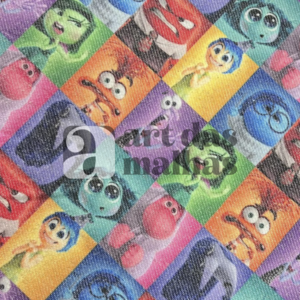 Moletinho Estampado - Divertidamente 1 /m