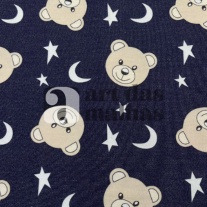 Moletinho Estampado - Urso 14 /m