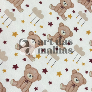 Moletinho Estampado - Urso 3 /m