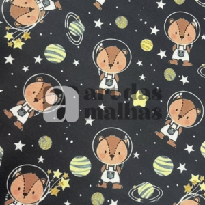 Moletinho Estampado - Urso 4 /m