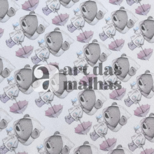Moletinho Estampado - Urso 5 /m