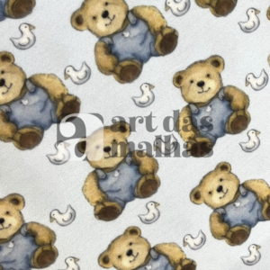 Moletinho Estampado - Urso 7 /m