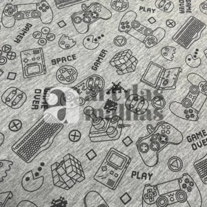 Pluminha Estampada - Video Game 1 /m