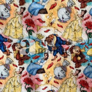 Fleece Digital - Bela e a Fera 1