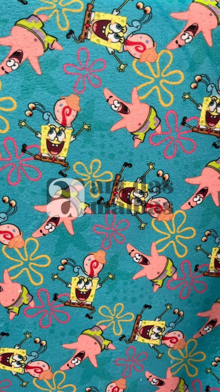 Fleece Digital - Bob Esponja 1
