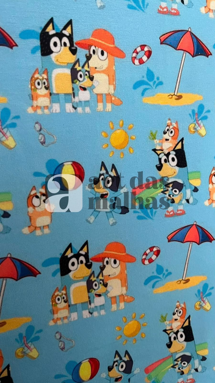 Malha PP Estampada - Bluey 3