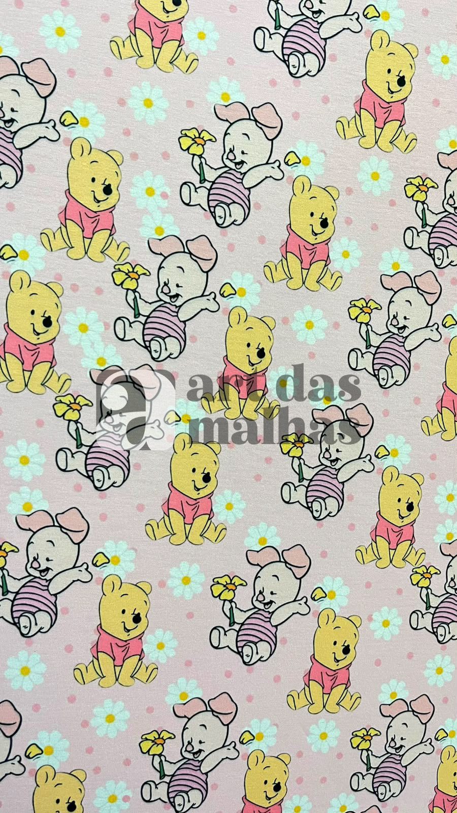 Malha PP Estampada - Pooh 2