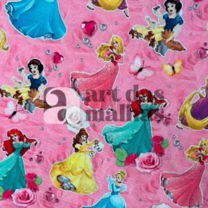 Malha PP Estampada - Princesas 1