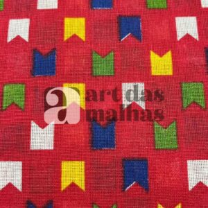 Malha Suede Estampada - Bandeirinha 2